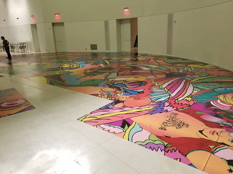 Floor graphics