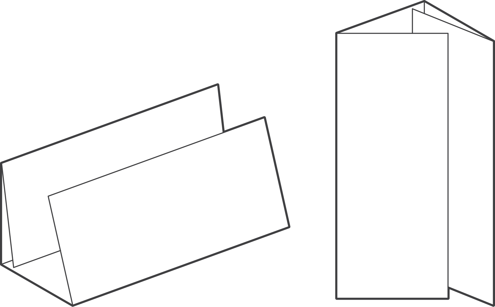 A drawing of this type of postal guide