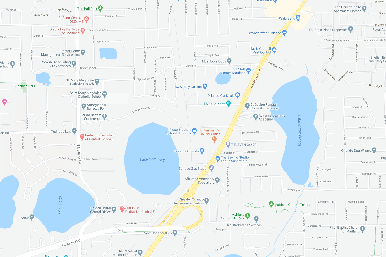 Map of Maitland location