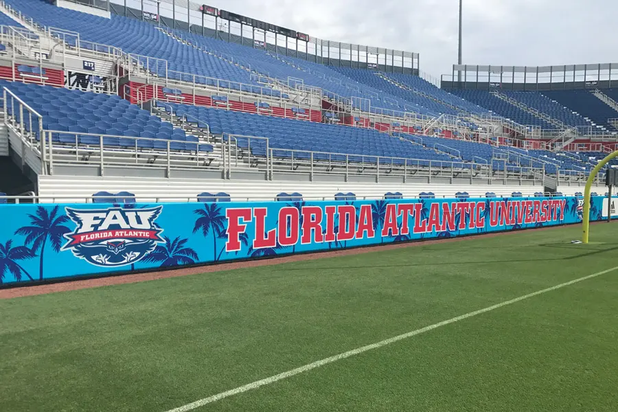 FAU stadium graphics